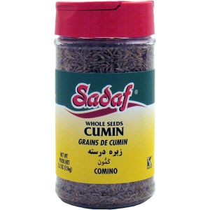 Sadaf 5.5 oz Whole Cumin Seeds Jar