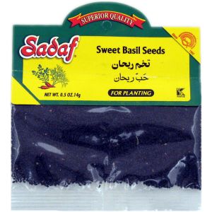 Sweet Basil Seeds - Sadaf