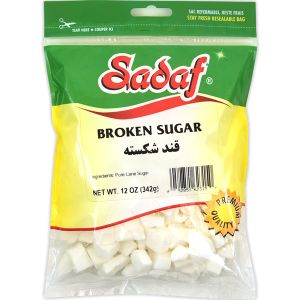 Sadaf 12 oz Broken Sugar Cubes