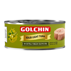Golchin 5 oz. Solid Light Tuna in Extra Virgin Olive Oil