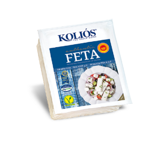 Greek Sheep & Goat Milk Authentic Feta Cheese - 1 lb - Kolios