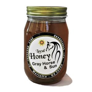 Gray Horse & Sun - Pure All Natural Raw Honey (Fall Harvest) - By Iranian Bee Keeper: Amin Vakhshoorpoor