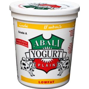 Abali 2 lbs Low Fat Plain Yogurt