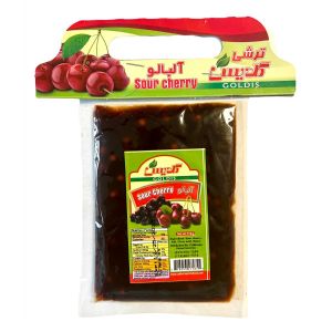 Sour Cherry Snack Paste- "Tamre Albaloo"-  By Goldis Products - Imported