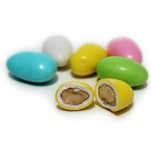Sugar coated Almonds - Jordan Almonds (Multi-Colored)