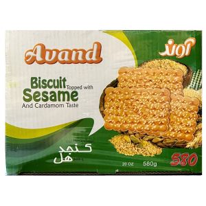 Party Platter Avand Biscuits - Cardamom & Sesame - 1.2lbs