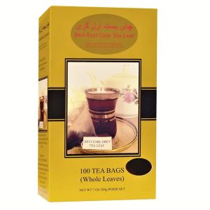High Quality Loose Earl Grey Whole Leaf Tea In Sheer Tea Bags- Ceylon Black Tea Blended with Bergamot - "Best Tea"