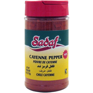 Sadaf 6 oz Cayenne Pepper Jar