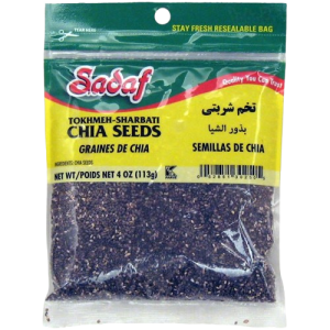 Sadaf 4 oz Chia Seeds Tokhmeh Sharbati