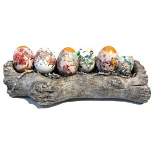 Haft Sin Decorative Egg Set - Sustainable & Hand Crafted in USA- Norooz 1402