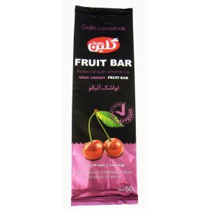 Sour Cherry Lavashak Fruit Roll - New Galin Large Pack - Imported from Karaj