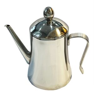Gorgeous Stainless Steel Large Formal Tea Pot - 36oz