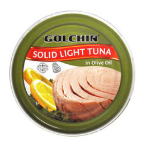 Solid Light Tuna - in Olive Oil - Golchin