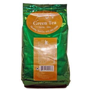 Quality Tea Co. - Whole Large Leaf Green Tea Blend - Small Pack- "Best Tea"