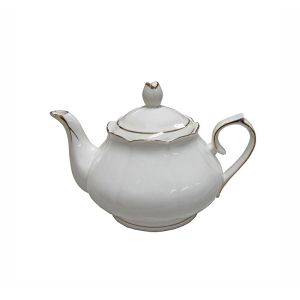 Extra Large White Porcelain Ghoori Tea Pot