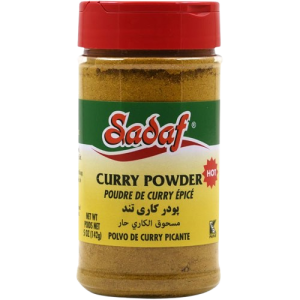 Sadaf 5 oz Hot Curry Powder Jar