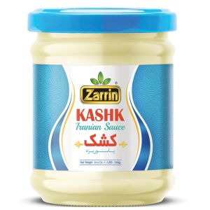 Zarrin 500g Pasteurized Liquid Kashk Whey Jar