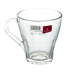 Beautiful Clear Glass Tea Cups