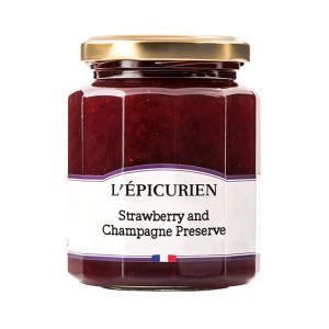 L'epicurien 11.3 oz Strawberry and Champagne Jam