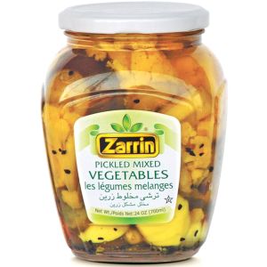 Pickled Mixed Vegetables- 700 ml - Zarrin
