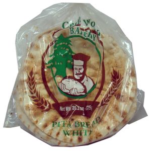White Pita Bread - Cedar Wood Bakery