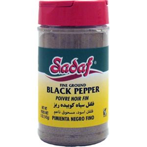 Black Pepper Fine Ground - Sadaf