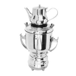 Electric Samavar 4.5l with 1l Stainless Steel Tea Pot ( Sold As A Set ) 