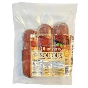 Soujouk Dried Beef Sausage - Ohanyan's 