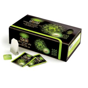 Cardamom Tea - 100 Tagged Tea Bags - Zarrin