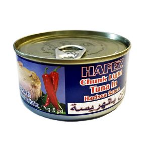 Chunk Light Tuna In Oil -Special Blend With Pepper (Spicy) - Hafez 