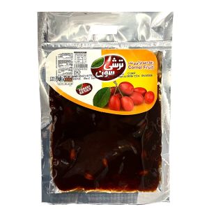 Fruit Paste Snack "Tamr-e-Zoghal Akhteh" - Cornelian Cherry- Imported, Product of Homeland: Marand 