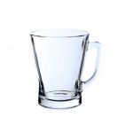 Clear Tea Glass with Handle - 6 pieces