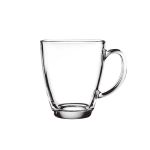 12 oz Glass Tea Cups 6pcs with Handle