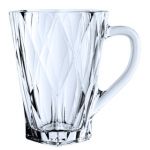 Hot Drink Glass - Diamond Design - 3 Pieces